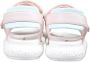 Calvin Klein Kids touch-strap sandals Pink - Thumbnail 4