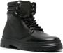 Calvin Klein lace-up leather ankle boots Black - Thumbnail 2