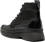 Calvin Klein lace-up leather boots Black - Thumbnail 3