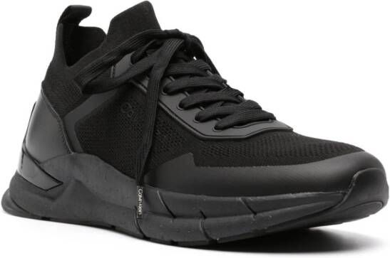 Calvin Klein lace-up mesh sneakers Black