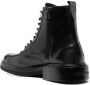 Calvin Klein leather lace-up boots Black - Thumbnail 3