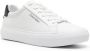 Calvin Klein logo-debossed leather snekaers White - Thumbnail 2