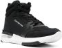 Calvin Klein logo-detail sporty runner boots Black - Thumbnail 2