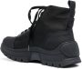 Calvin Klein logo-print hiking boots Black - Thumbnail 3