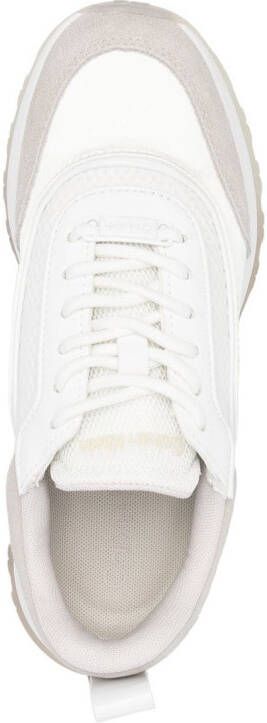 Calvin Klein low-top gradient sole sneakers White
