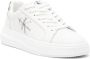 Calvin Klein low-top leather sneakers White - Thumbnail 2