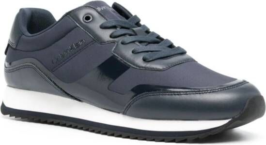 Calvin Klein panelled contrasting-panel sneakers Blue