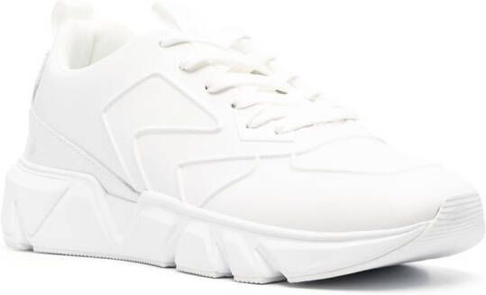 Calvin Klein panelled low-top chunky sneakers White