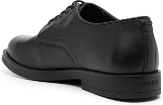 Calvin Klein round-toe lace-up derby shoes Black