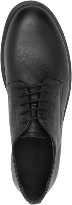 Calvin Klein round-toe lace-up derby shoes Black