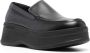 Calvin Klein round-toe leather loafers Black - Thumbnail 2