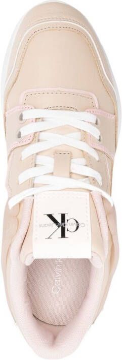 Calvin Klein Runner leather sneakers Pink