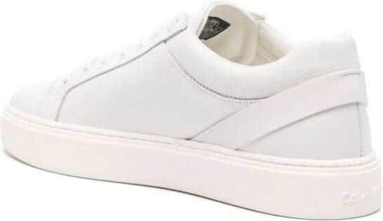 Calvin Klein tonal leather sneakers White