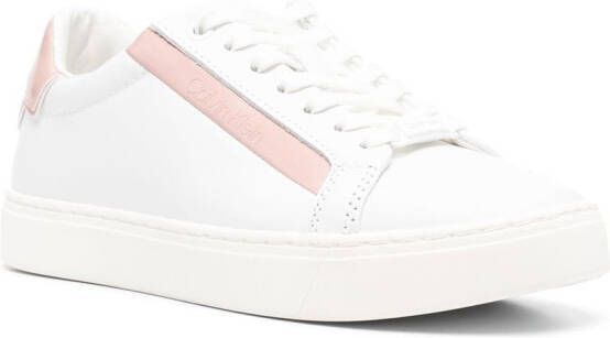 Calvin Klein two-tone low-top sneakers White
