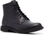 Camper ankle lace-up fastening boots Black - Thumbnail 2
