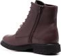 Camper ankle lace-up fastening boots Brown - Thumbnail 3