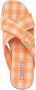 Camper Atonik gingham-check print slides Orange - Thumbnail 4