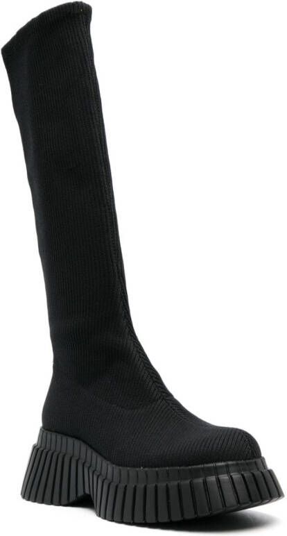 Camper BCN below-knee boots Black
