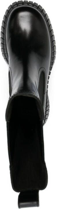 Camper BCN elasticated-panel ankle boots Black