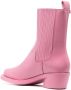 Camper Bonnie 60mm leather boots Pink - Thumbnail 3