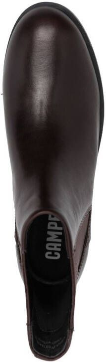Camper Bowie elasticated side-panel boots Brown