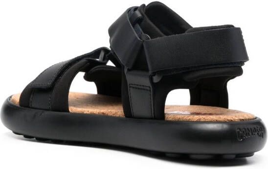 Camper branded cork insole sandals Black
