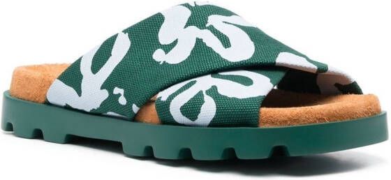 Camper Brutus 35mm sandals Green