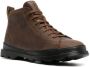 Camper Brutus leather ankle boots Brown - Thumbnail 2
