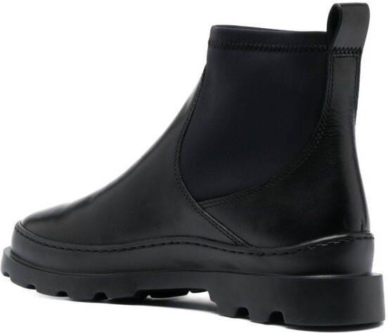 Camper Brutus ankle-length leather boots Black