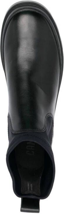 Camper Brutus ankle-length leather boots Black