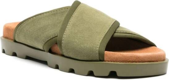 Camper Brutus chunky sandals Green