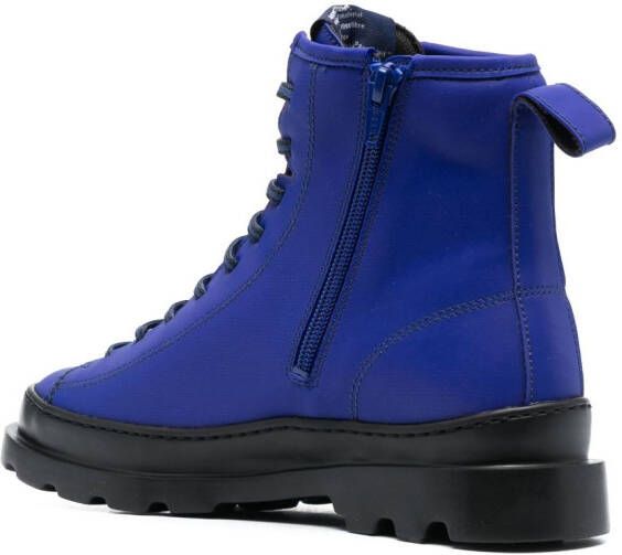 Camper Brutus lace-up ankle boots Blue