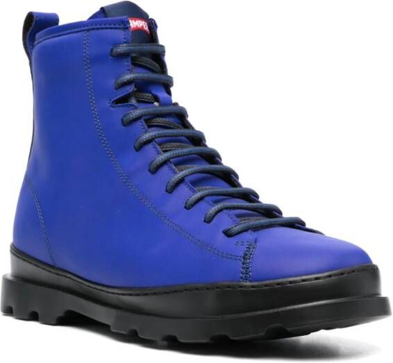 Camper Brutus lace-up ankle boots Blue