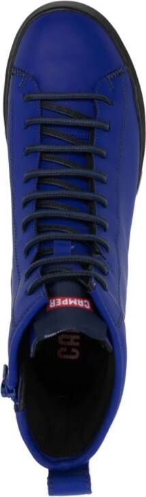 Camper Brutus lace-up ankle boots Blue