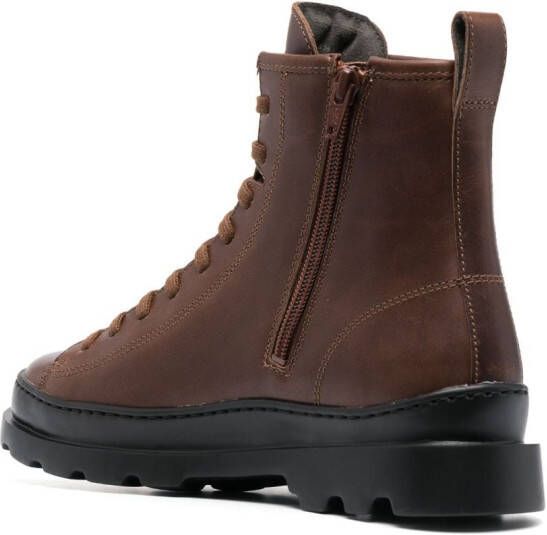 Camper Brutus lace-up boots Brown