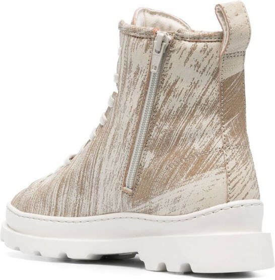 Camper Brutus lace-up boots Neutrals