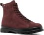 Camper Brutus leather ankle boots Red - Thumbnail 2