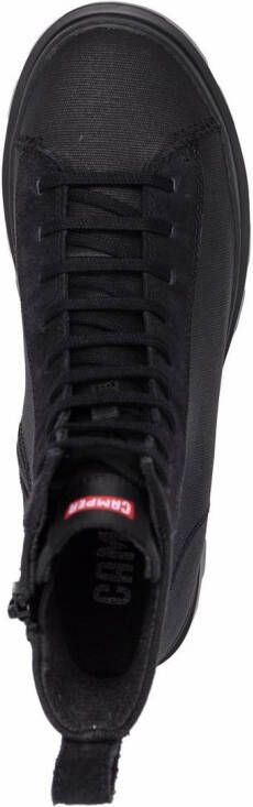 Camper Brutus organic-cotton ankle boots Black