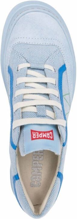 Camper Brutus panelled lace-up shoes Blue
