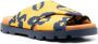 Camper Brutus printed crossover strap sandals Yellow - Thumbnail 2