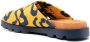 Camper Brutus printed crossover strap sandals Yellow - Thumbnail 3