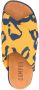 Camper Brutus printed crossover strap sandals Yellow - Thumbnail 4