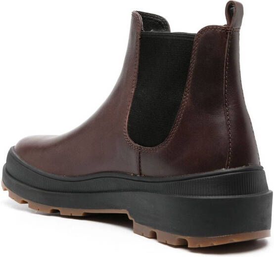 Camper Brutus Trek leather boots Brown