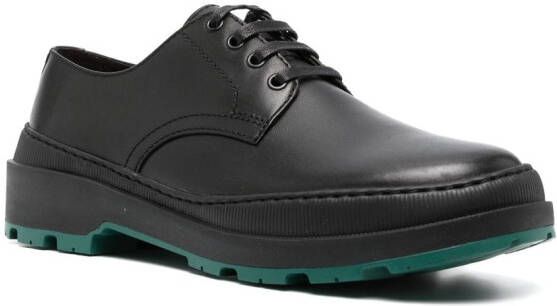 Camper Brutus Trek leather derby shoes Black