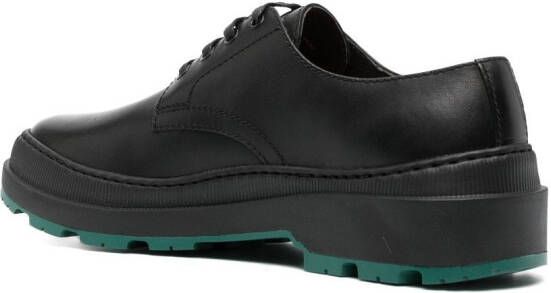 Camper Brutus Trek leather derby shoes Black