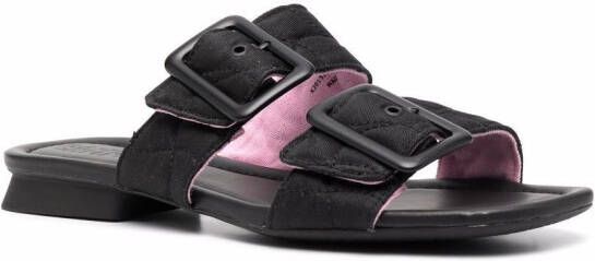 Camper Casi Myra buckle sandals Black