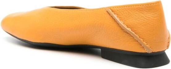 Camper Casi Myra leather ballerina shoes Orange