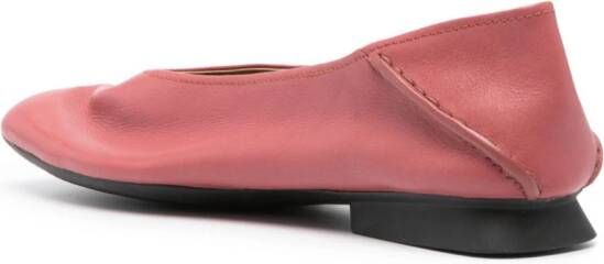 Camper Casi Myra leather ballerina shoes Red