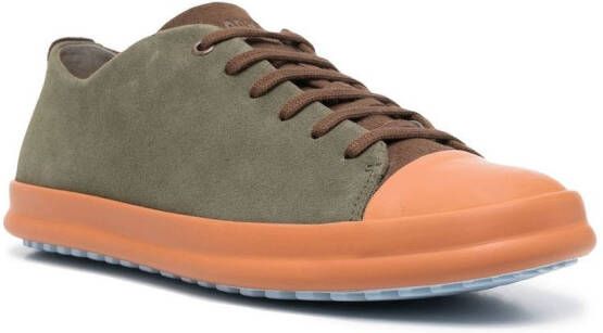 Camper Chasis Twins lace-up sneakers Brown