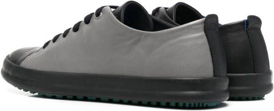 Camper Chasis Twins leather sneakers Black